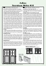 Предварительный просмотр 46 страницы Wolff Finnhaus Melina 40-B Building Instructions