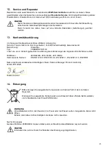 Предварительный просмотр 23 страницы WOLFF FRASMASTER Original Instructions Manual
