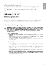 Предварительный просмотр 25 страницы WOLFF FRASMASTER Original Instructions Manual