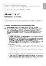 Предварительный просмотр 47 страницы WOLFF FRASMASTER Original Instructions Manual