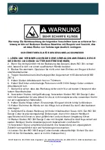 Предварительный просмотр 2 страницы WOLFF WO 330 Translation Of The Original Instruction