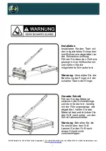 Предварительный просмотр 3 страницы WOLFF WO 330 Translation Of The Original Instruction