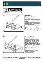 Предварительный просмотр 3 страницы WOLFF WO 630 Translation Of The Original Instruction