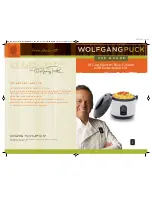 Предварительный просмотр 1 страницы Wolfgang Puck 10 Cup Electric Rice Cooker Use & Care Manual