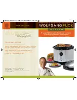 Wolfgang Puck 5 Quart Electronic Pressure Cooker Use & Care Manual preview