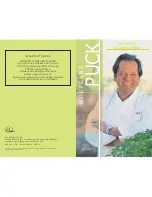 Wolfgang Puck 611-2161 Bistro collection Manual preview