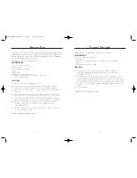 Preview for 10 page of Wolfgang Puck BCM00020 Use And Care Manual