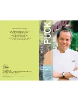 Wolfgang Puck BESC0006 User Manual preview