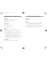 Preview for 15 page of Wolfgang Puck Bistro BDFR0040 Use And Care Manual