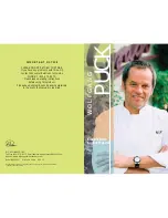 Preview for 1 page of Wolfgang Puck Bistro BDRC0007 User Manual