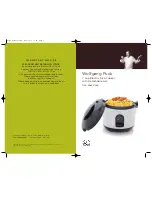 Предварительный просмотр 1 страницы Wolfgang Puck Bistro BDRCRB007 Use And Care Manual