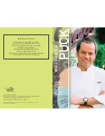 Preview for 1 page of Wolfgang Puck BPCR00175 Cafe collection Manual