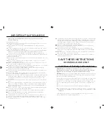 Preview for 2 page of Wolfgang Puck BROR1000-A2 Use And Care Manual