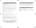 Preview for 2 page of Wolfgang Puck BSPL0010 Use And Care Manual