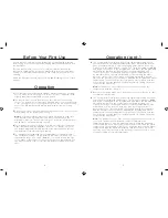 Предварительный просмотр 5 страницы Wolfgang Puck BSV00010 Use And Care Manual