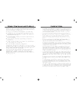 Предварительный просмотр 6 страницы Wolfgang Puck BSV00010 Use And Care Manual