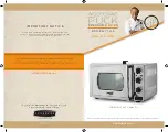 Preview for 1 page of Wolfgang Puck ESSENTIAL WPEPO1002 Series Use & Care Manual