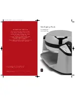 Wolfgang Puck SwivelBaker BWB0010 Bistro collection Use And Care Manual предпросмотр