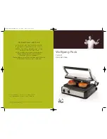 Wolfgang Puck TRI-GRILL BCGL0050 Use And Care Manual preview