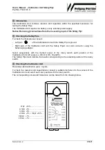 Preview for 2 page of Wolfgang Warmbier 7100 181 C User Manual