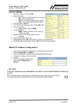 Preview for 9 page of Wolfgang Warmbier PGT130.DT User Manual