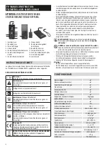 Предварительный просмотр 8 страницы Wolfgang LDM01 Operation And Function Manual