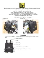 Wolfman Monarch Pass M321 Mounting Instructions preview