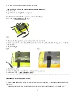 Preview for 2 page of Wolfman Saddle Bag Mount Mounting Manuallines