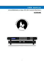 Preview for 1 page of WolfPack HDTVFIX400E User Manual