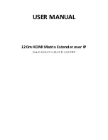 WolfPack HDTVHDES02-5 User Manual preview