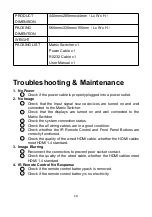 Preview for 20 page of WolfPack HDTVHDMX0404S User Manual