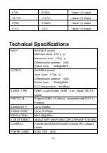 Предварительный просмотр 18 страницы WolfPack HDTVHDMX0808 User Manual