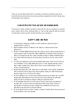 Preview for 2 page of WolfPack HDTVMT0808VF2 User Manual