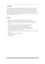 Preview for 4 page of WolfPack HDTVMT0808VF2 User Manual