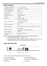 Preview for 2 page of WolfPack HDTVSX-SPE108 Operating Instructions Manual