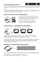 Предварительный просмотр 8 страницы WolfVision Visualizer VZ-15 Instructions Manual