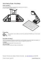 WolfVision vSolution Cam Quick Setup Manual preview