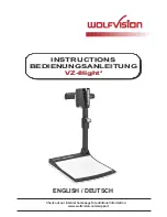 WolfVision VZ-8light 4 Instructions Manual preview