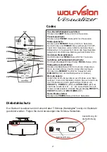 Предварительный просмотр 43 страницы WolfVision VZ-C122 Instructions Manual