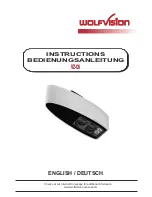 WolfVision VZ-C6 Instructions Manual preview