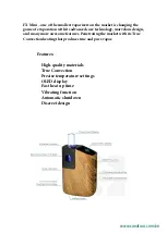 Preview for 2 page of WOLKENKRAFT FX MINI Mini Night Blue User Manual