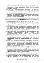 Предварительный просмотр 6 страницы Wolkenstein EB-C4-3KBSW Instruction Manual