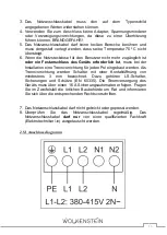 Preview for 16 page of Wolkenstein EB-C4-3KBSW Instruction Manual