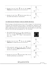 Предварительный просмотр 23 страницы Wolkenstein EB-C4-3KBSW Instruction Manual