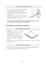 Предварительный просмотр 72 страницы Wolkenstein W23256 Instruction Manual