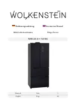 Wolkenstein WFD 410 A++ NF BG Instruction Manual предпросмотр