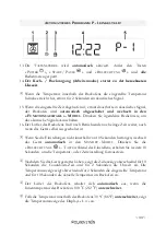 Предварительный просмотр 34 страницы Wolkenstein WMO 14 Instruction Manual