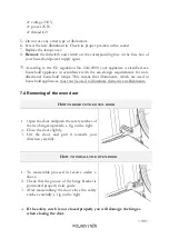 Предварительный просмотр 99 страницы Wolkenstein WMO 14 Instruction Manual