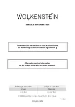 Предварительный просмотр 106 страницы Wolkenstein WMO 14 Instruction Manual