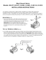 Wolo 320-2T Installation Instructions preview